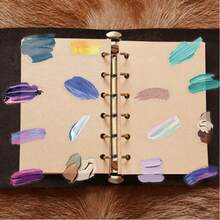 60 Sheets Of Transparent Cartoon Color Palette Sticker Bag, Waterproof And Transparent PET Hand Account Material Decoration Guitar Notebook - Multicolor - View 6