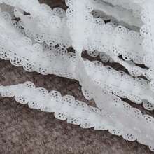 1.7cm Width Stretchy Lace Trim Elastic Band For DIY Handmade Craft Decoration Sewing Accessories