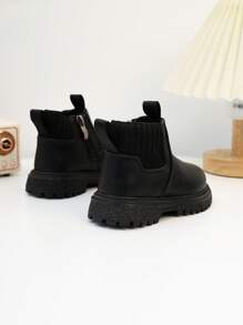 Botas de bebé de moda, versátiles, ligeras y cómodas, zapatos unisex para niños