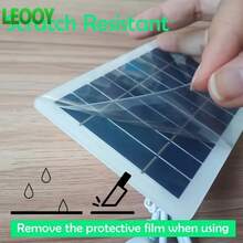 leooy 6W Portable Solar Panel Charger, Waterproof USB Power Source For Outdoor Traveling And Camping, With Magnetic Material, Solar Powered, Compatible With Phones, Flashlights, Fans