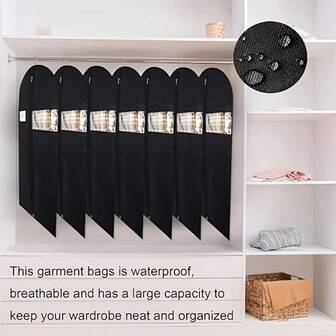 Home Garment Dust Cover, Dress Cover Bag, Coat Cover, Suit Cover, Fur Coat Cover, Down Jacket Cover