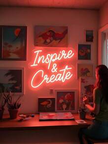 Letrero de neón LED personalizado y regulable para decoración de habitación, Letrero de neón personalizado para boda, regalo del Día de San Valentín, Letrero de neón para festival, decoración del hogar, fondo de boda, alimentado por USB