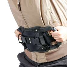 Motorcycle Rear Seat Grab Handle, Adjustable Waist Belt Handle For Yacht, Speedboat Passenger, ATV, Snowmobile Waist Support, Riding Rear Seat Grab Rope - Black - View 6