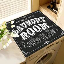 1pc Premium Non-Slip Rubber Mat For Washing Machine & Dryer - Waterproof, Easy To Clean, Top Protector Pad For Kitchen And Laundry Room - 23.6x19.6in, Multiple Colors Available - Multicolor - View 4