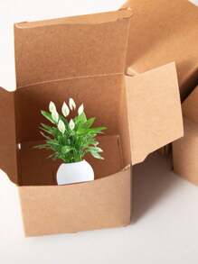 10/30/50pcs Khaki Gift Box With Lid Small Gift Box, Khaki Gift Box Loose, Suitable For Weddings, Parties, Birthdays, Bridesmaids Proposal Boxes, Suitable For Lightweight Gifts