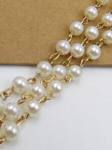 1 قطعة مشبك شعر أنيق متعدد الطبقات مزين بالشرابات واللؤلؤ ذو طرفين، مناسب لارتداء النساء في المناسبات الرسمية والكاجوال، اكسسوار شعر من سبيكة الزنك مناسب كهدية، مشابك شعر، مشابك شعر، مشابك شعر