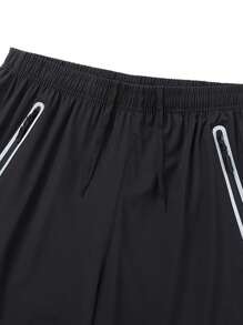 3pcs/Set Men's Summer Workout Shorts, Quick-Dry Fitness Running Shorts, American Style Basketball Shorts