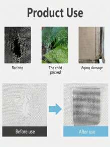 Screen Repair Tape - Self-Adhesive Grid, Durable And Easy To Repair - Mosquito Net Can Prevent Insects - Cover Holes And Tears - Repair Screen Patches