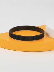 1pc Couple's Silicone Lens Bracelet, Suitable For Daily Wear - Silicone Bracelet - View 6