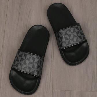 Men's Sandals, Simple And Fashionable Men's Beach Slippers, Home Slippers, Shower Shoes, Indoor Slippers, Bathroom Sandals, Ultimate Comfort, Lightweight, Non-Slip, Easy To Clean