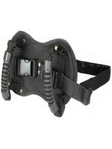 Motorcycle Rear Seat Grab Handle, Adjustable Waist Belt Handle For Yacht, Speedboat Passenger, ATV, Snowmobile Waist Support, Riding Rear Seat Grab Rope - Black - View 7