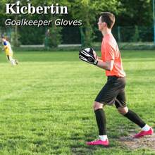 1 Pair Of Professional Men's And Women's Universal Youth Football Goalkeeper Training And Competition Anti-Slip And Wear-Resistant Gloves, Adult Men's And Women's Universal Youth Competition Training Goalkeeper Special Anti-Slip And Wear-Resistant Professional Training Wear-Resistant Machine-Sewn PU Training And Competition Football Goalkeeper Gloves