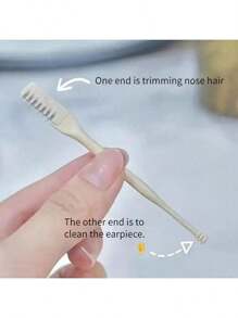 2pcs/4pcs/6pcs Nose Hair Knife Trimmer, Nose Hair Shaver, Clean Nose Hair Trimmer, Shaving Scissors, Multi-Functional Nose Hair Knife, Easy To Operate Rotate At Will No Nose Hurt