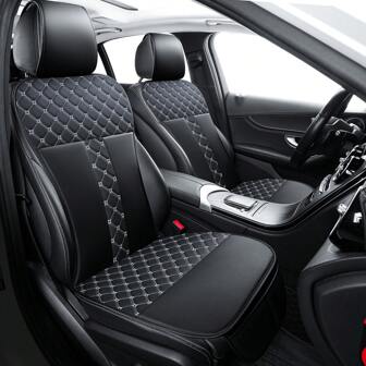 The New Car Seat Cushion Features A T-Shaped Design With PU Leather Material, Which Is Comfortable, Fashionable, And Simple To Fit. It Is Waterproof, Anti Fouling, Dirt Resistant, Anti Slip, Easy To Clean, And Protects The Car Seat Cushion