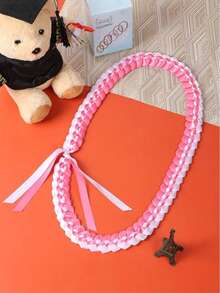 2026届毕业花环，双股编织丝带项链，可作礼金花环、毕业荣誉绶带，手工制作，祝贺毕业生，毕业装饰，2026届荣誉绶带，男女通用毕业礼物，高级纪念品，毕业装饰，毕业配饰，毕业花环配饰，蓝白毕业花环，2026届毕业生，毕业花环，学生礼物，派对用品 - 彩色 - 查看 16