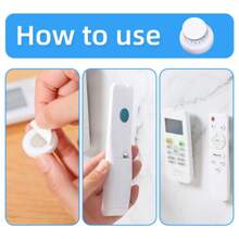 Remote Control Bracket Wall Mounted Bracket With No Holes For Installation, Upgraded Version With Strong Adhesive That Does Not Fall Off, Suitable For Storage Of Remote Controls In Home Offices And Schools. 6-Piece Set