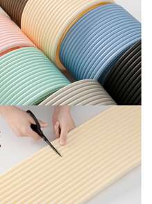 1 pièce Décoration pour la maison, Panneau mural 3D, Coussin mural anti-collision doux, Package mural tatami doux, Coussin de tête de lit mural, Appui de fenêtre sans odeur et isolation thermique, Adhésif auto-collant à enlever, Adhérence forte, Simple et facile à appliquer