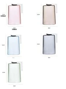 2pcs Magnetic Upside-Down Mouthwash Cup Transparent Simple Toothbrush Cup Household Wash Cup Wall-Mounted Brush Cup Storage Rack With Quick Design Magnetic Hanging Toothbrush Cup - Transparent Waterproof Bathroom Organizer For Wall-Mounted Storage, Modern Home Decor, Countertop Essentials, Small Space Solutions And Travel-Friendly Bathroom Accessories | Space-Saving Sanitation Holder For Sink Area, Wash Basin Units, Dormitory And RV Bathrooms - Multicolor - View 8