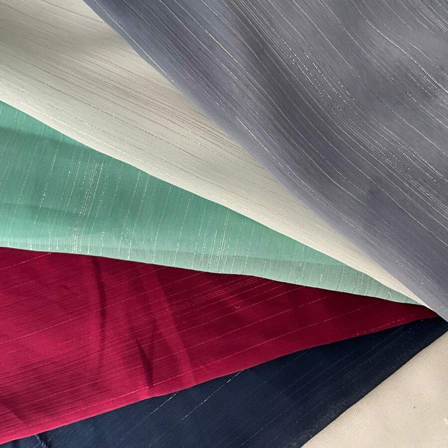 1 pieza de Tela de Gasa Metálica de unicolor, Puede Usarse para Envolver Regalos, Fondo, Decoración, Fotografía, Manualidades DIY, Diseño de Ropa, Vestidos, Funda contra el Polvo - Multicolor - Ver 1