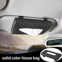 Automobile Sunshade Paper Towel Box Car - Mounted Fashion Pull-Out Carton - A - View 8