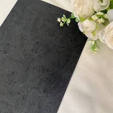 1 set de 5 piezas de hojas de tela con estampado rizado, tamaño 7.87 X 12.99 pulgadas, para hacer aretes, bolsas, fundas de teléfono, estuches de lápices, billeteras, bolsos, manualidades DIY, accesorios para el cabello