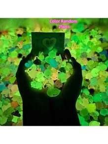 25pcs/Pack Funny Glow In The Dark Realistic Animal Blind Bag Miniature Cute Cartoon Toys, Puppy & Bunny With Separate Packaging