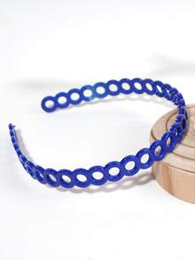 6 Paquetes de diademas anchas antideslizantes para mujeres, vinchas de pelo vintage de los 90, envolturas de pelo de plástico de colores brillantes para baño, ducha, cuidado de la piel, maquillaje, lavado de cara, gimnasio, yoga. Diademas, aros para el cabello - Negro - Ver 9