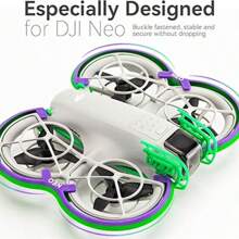 1 Set DJ Neo Drone Propeller Guards And Camera Gimbal Protective Cover, Anti-Collision Anti-Scratch Covers, In Orange And Green Colors, Professional Drone Protective Accessories (Batteries Not Included)
