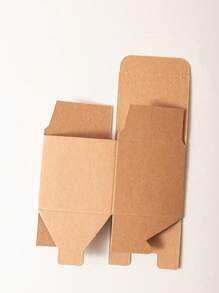 10/30/50pcs Khaki Gift Box With Lid Small Gift Box, Khaki Gift Box Loose, Suitable For Weddings, Parties, Birthdays, Bridesmaids Proposal Boxes, Suitable For Lightweight Gifts