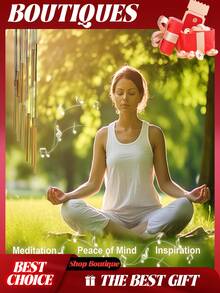 Outdoor Wind Chimes, Lucky Wind Chimes, Classic Wind Chimes, Aluminum Tube Wind Chimes, Melodic Wind Chimes, Country Garden Patio Home Decor Music Wind Chimes, Dachshund Pattern, Room Decor, Home Decor