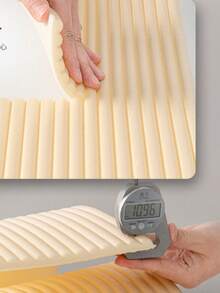 1pc 3D Wall Panel, Soft Padded Wall Sticker For Tatami, Headboard, Window Sill, Soundproof, Heat Insulation, Self-Adhesive, Strong Stickiness - Baby Blue - View 6