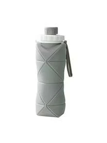 1pc 600ML Silicone Collapsible Water Bottle, Large Capacity Portable Outdoor Sports Water Cup, Retractable Travel Cup - Multicolor - View 16