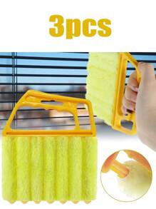 1/2/3/4pcs,Blinds Air Conditioning Gap Brush ,Blind Duster For Wood Blinds;Detailing Brush Set;Car Detailing Brush;Blind Dusters For Cleaning;Blind Cleaner; Detachable And Washable Window Cleaner Exhaust Fan Dust Removal Detergent-Free Edge Seam Brush Detachable,