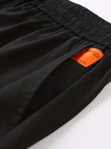 Men's Workwear Shorts: Thin Ice Silk Loose Plus Size Casual Sports American-Style Bermuda Shorts