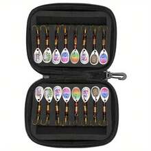 16pcs Metal Spinner Lure Fishing Bait For Catching Pike (Random Style) - Multicolor - View 10