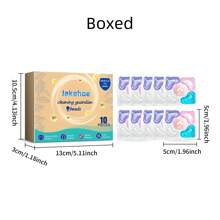 10pcs 5-In-1 Scented Laundry Cleansing Beads, Softener, Stain Remover, Long Lasting Fragrance