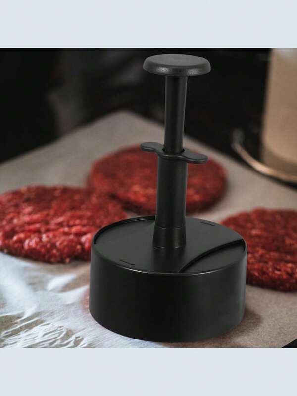 Wielofunkcyjna prasa do mięsa do hamburgerów z 100 sztukami papieru woskowanego, plastikowa prasa do hamburgerów, forma do kotletów, narzędzie kuchenne, ręczne narzędzie do robienia kotletów, prasa do kotletów, do kuchni w kamperze, maszyna do hamburgerów, maszyna do kotletów, maszyna do burgerów z serem, kreatywna maszyna do hamburgerów, maszyna do hamburgerów z powłoką nieprzywierającą, forma do maszyny do kotletów, do mięsa, mleka, sera, warzyw, akcesoria na obiad dla rodziny, akcesoria na imprezę