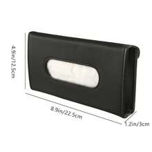 Automobile Sunshade Paper Towel Box Car - Mounted Fashion Pull-Out Carton - A - View 6