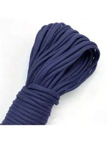 10/50/100M Black Nylon Macrame Cord - Versatile Braided String For Bracelets, Shamballa Rope & Crafts, 0.5-4mm Thickness