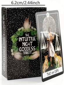 The Intuitive Night Goddess Tarot - Black - View 5