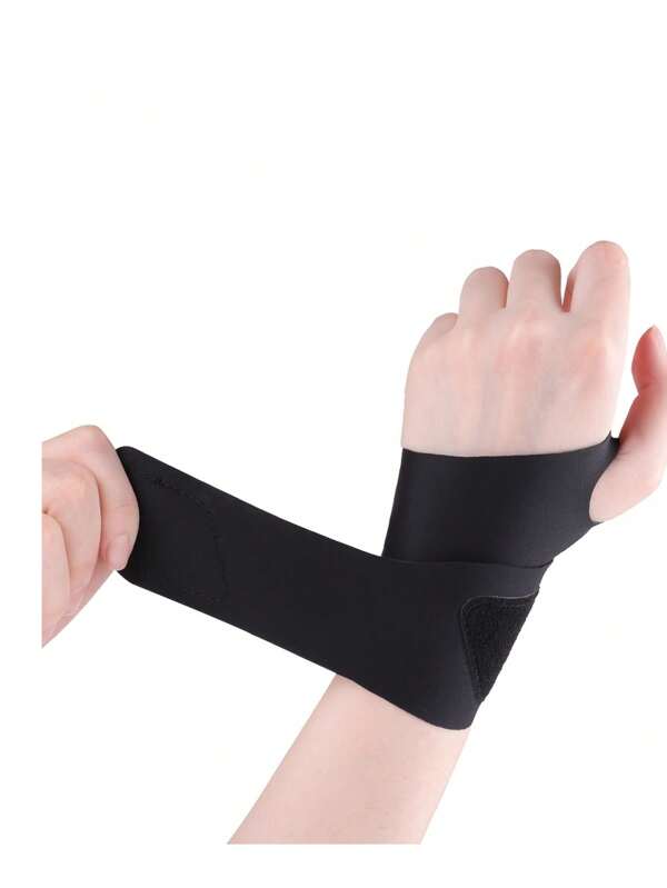 1 Stück elastische Handgelenk-Kompressionsstütze, dünner Sport-Handgelenkwickel, Verstauchungsprävention für Fitness, Radsport, Gym Zubehör