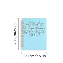Financial Book, Cash Budget Book, B5 Size, Including Paper Bag, Notebook, Paper House Making, Gratitude, Appreciation And Blessing Plan With Monthly And Activity Flags, Stickers, Etc. Notebook Set (Letter Paper X12/Stickers X4)