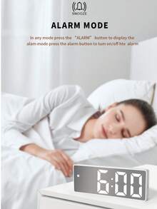 LED 数字时钟，亮度可调，温度显示，语音控制，适用于家庭、办公室、学校等。 - 彩色 - 查看 9