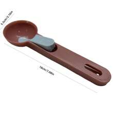1 colher de sorvete flexível de PP, colher para sorvete doméstica, ferramenta de cozinha faça você mesmo para fazer bolinhas de frutas