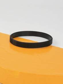 1pc Couple's Silicone Lens Bracelet, Suitable For Daily Wear - Silicone Bracelet - View 9