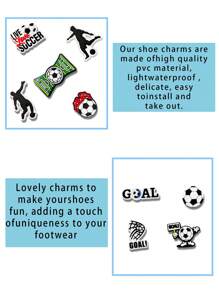 Random Series 20/50/100Pcs DIY Charms For Shoe Key Chain Sandals Beach Bags, PVC Shoe Charms For Clogs Premium Quality Popular Decorations Accessories Great Gifts For Christmas, Birthday, Party