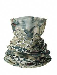 1 件装多用途头巾骑行围巾骑行头巾男女颈罩防晒冰丝户外钓鱼徒步头饰面罩