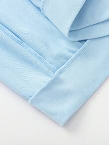 Balabala 女孩两件套服装，学院风夏季套装 - 粉紅藍 - 查看 4