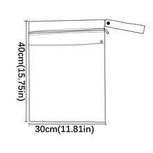 Baby Cloth Diaper Wet/Dry Bag With Two Zippered Pockets, Waterproof Washable And Reusable For Travel, Beach, Pool, Gym, Bathing Suits Or Wet Clothes,... Toiletry Bag For Ladies,Small Makeup Bag,Toiletry Bag For Ladies,Small Makeup Bag,Toiletry Bag For Women,Gifts For Women,Christmas Gifts,Gift Ideas For Women - Multicolor - View 9