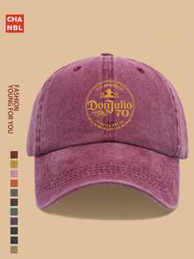 1pc Don Julio 1942 Tequila Baseball Cap - Black Western Style Sun Hat With Orange & Design, Comfortable Breathable, Unisex, Black Trucker Hat, Adjustable Size, Solid Color Simple, Vintage Solid Color Dad Hat, Suitable For Outdoor Cycling, Sports, Fishing, Hiking, Father's Day Dad Gift - A - View 9